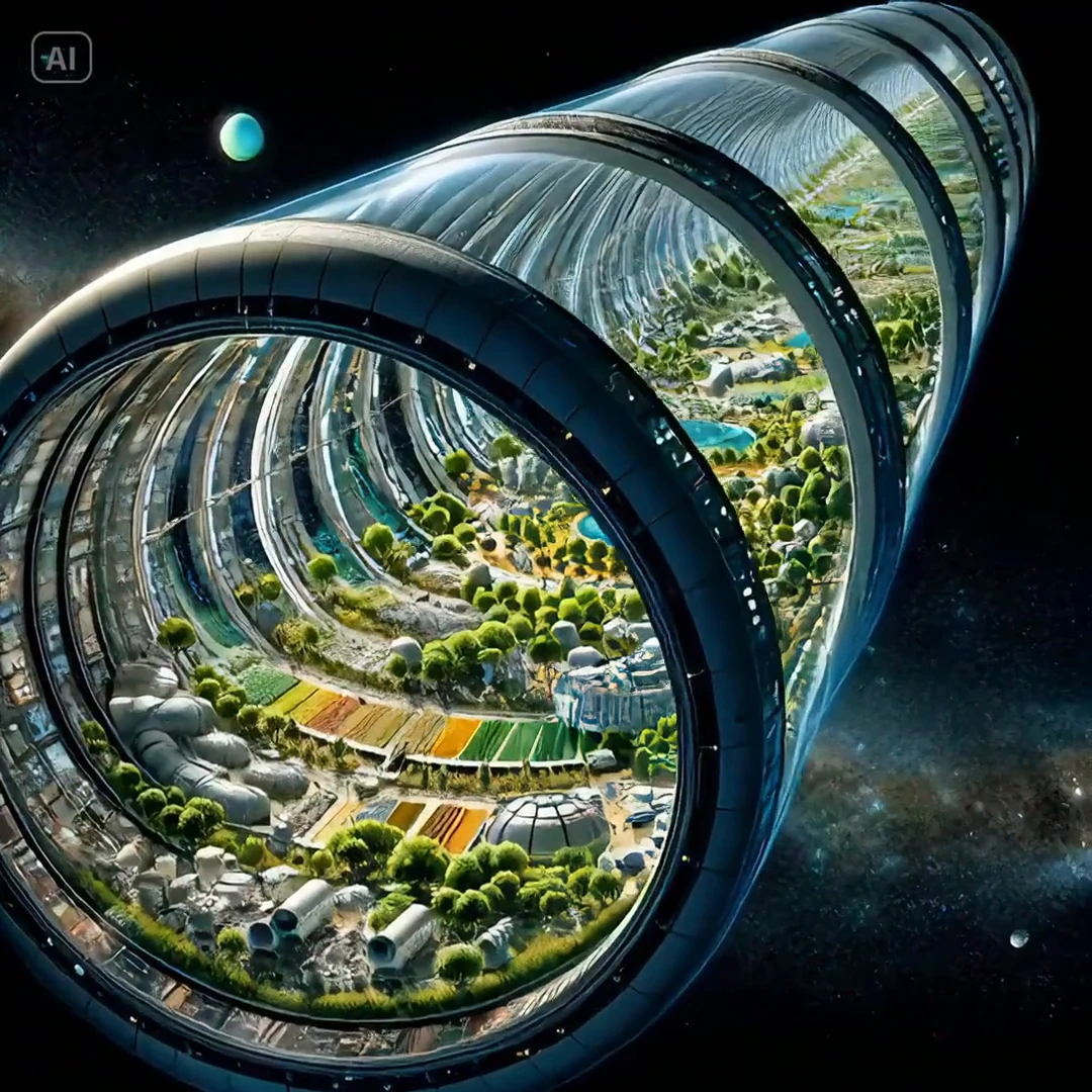 Space planting capsule concept