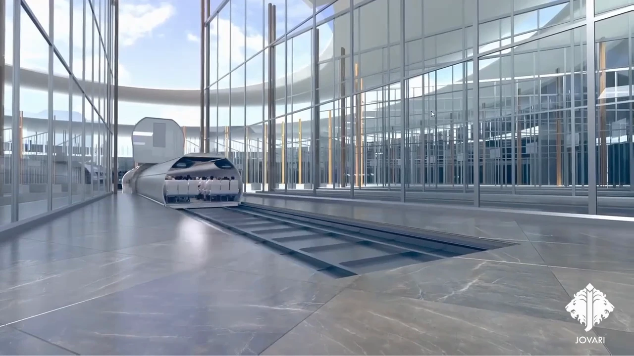 Jovari has unveiled a new airplane boarding system