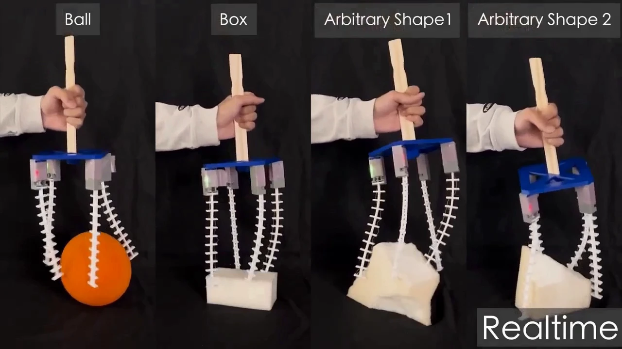 These soft robots snap together to mimic living organisms
