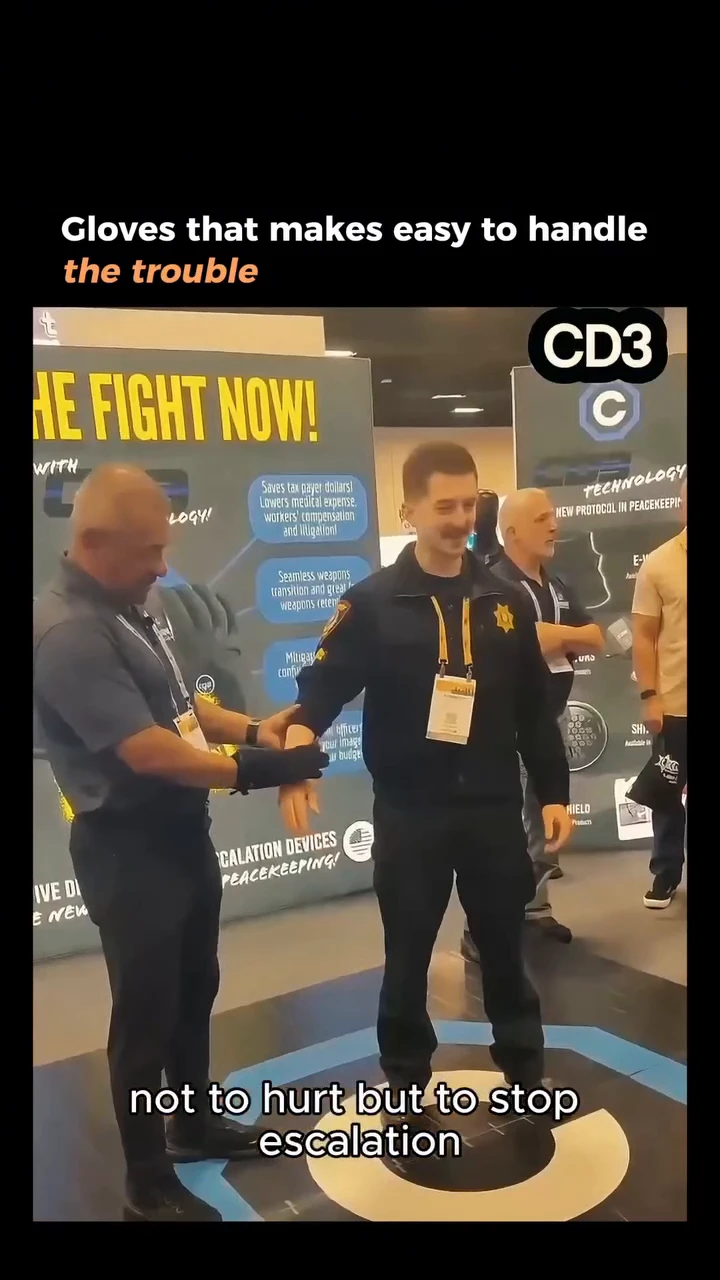 Electrified Police Gloves: Controversial Less-Lethal Force Technology