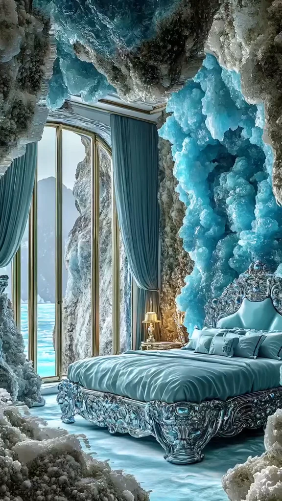 A masterpiece of neuro urbanism created in turquoise hues
