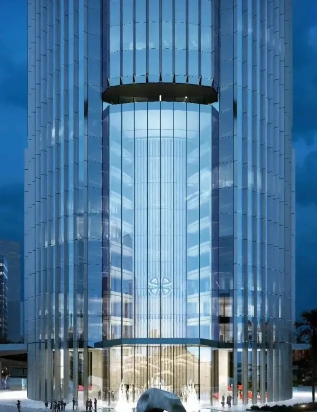 The headquarters of Xiamen International Bank is located in the Guanyinshan area of Siming District