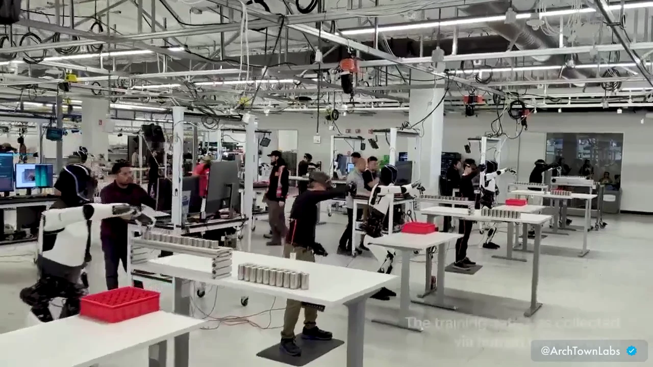 Tesla’s humanoid robot learns to be useful in a factory that assembles batteries for electric cars