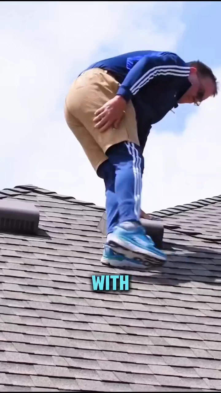 These anti-slip shorts use sticky rubber pads to grip the roof