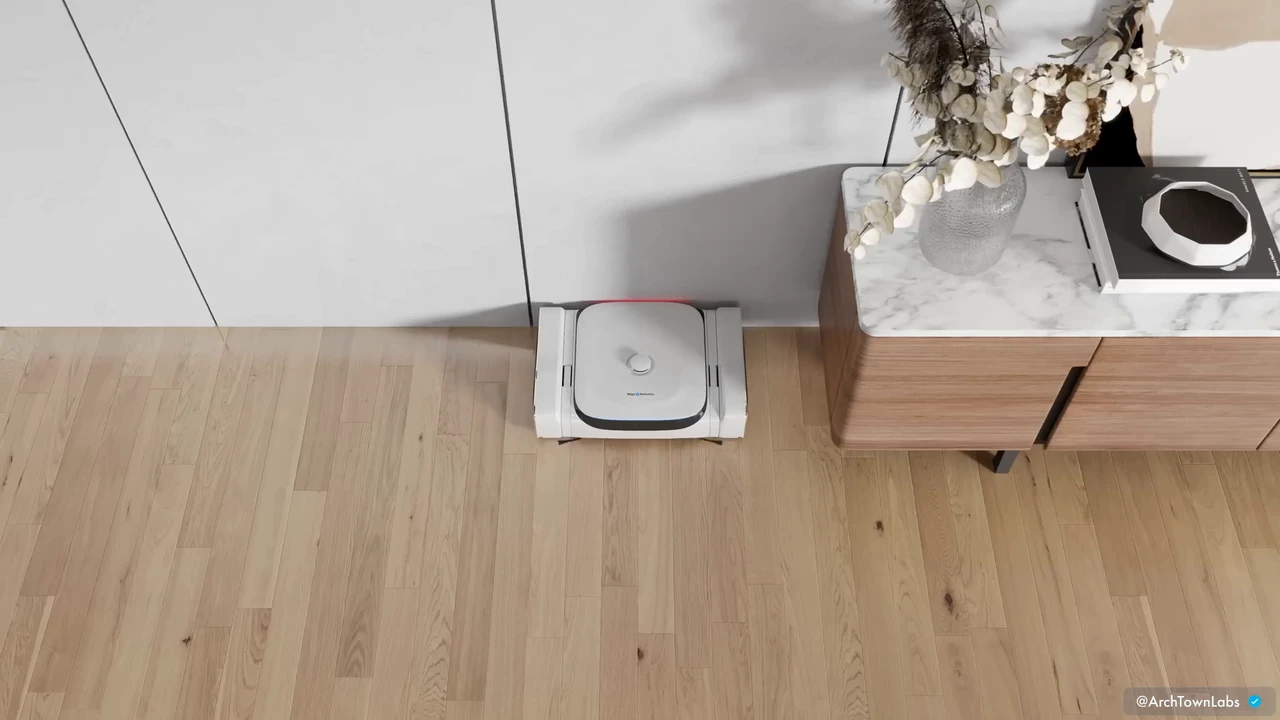 A startup by former employees of Dyson, Google, and Boston Dynamics has revealed a robotic vacuum cleaner that can ride on stairs