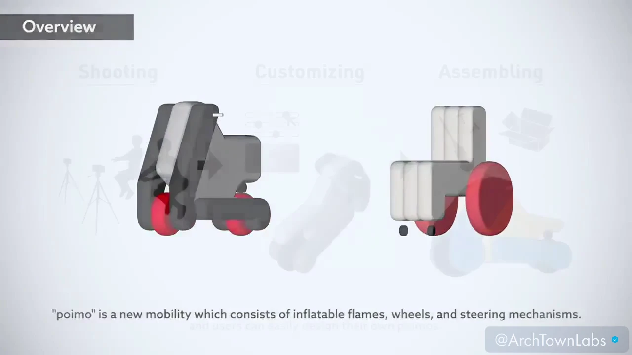 How about this thing from Japan? An inflatable electric scooter!