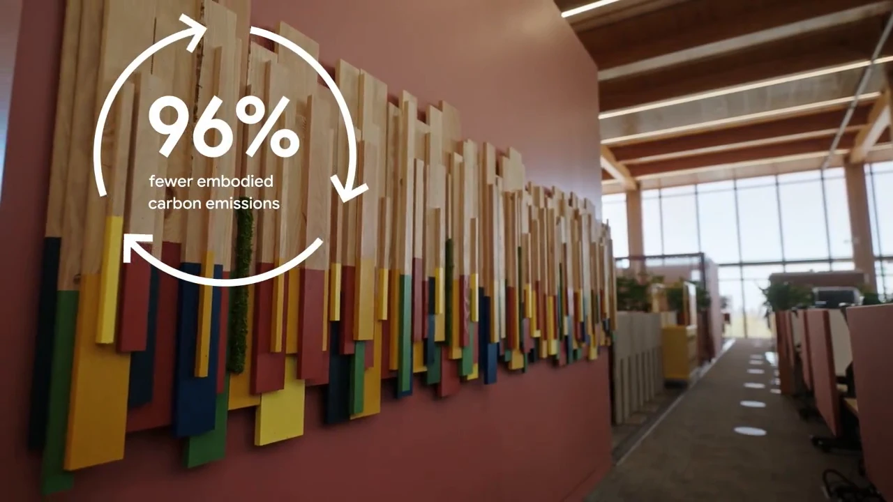 Google has opened its first wooden office in California