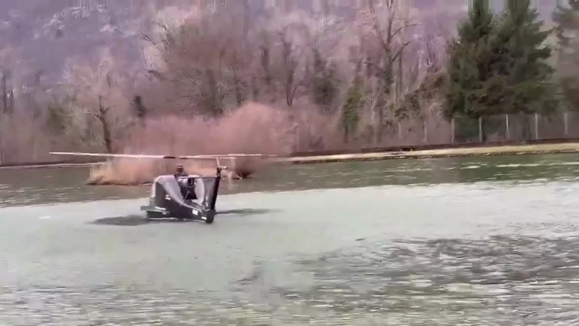 Konner K3 Anfibio: world’s first amphibious helicopter