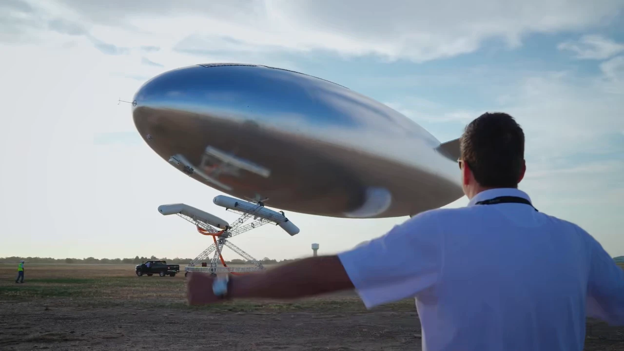 US tested an unmanned airship for Internet distribution
