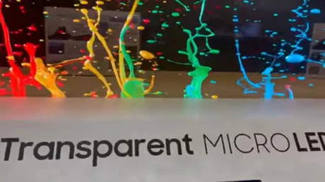 CES 2024: Transparent Micro-LED