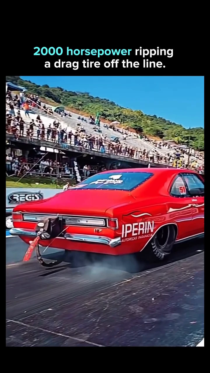 Drag racing meets advanced tire engineering