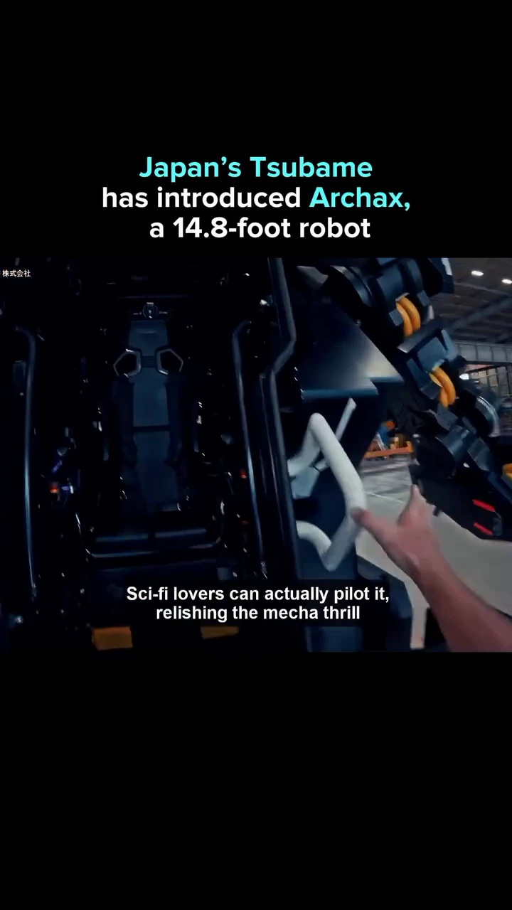 From Anime to Reality: Tsubame Industries’ Archax Mecha Robot Comes to Life