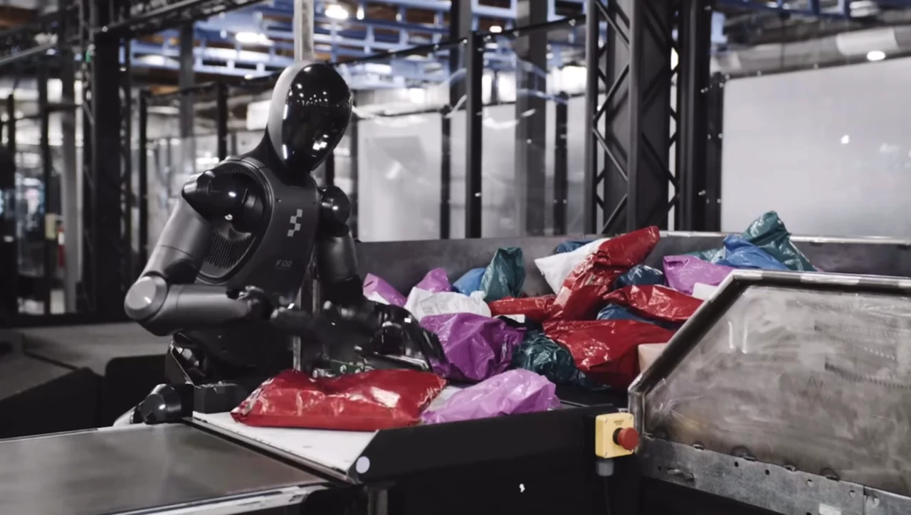 Figure's Helix robot sorts parcels with human-like dexterity and smooth movements
